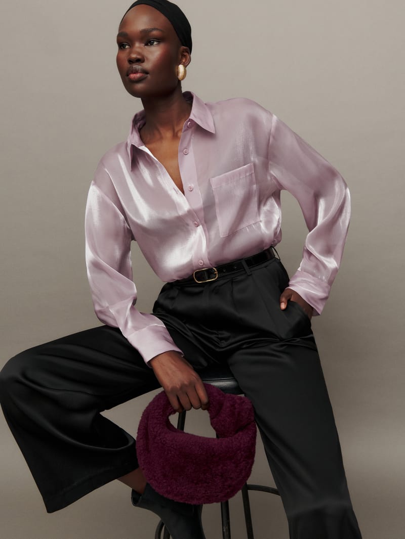 Will Oversized Sheer Shirt