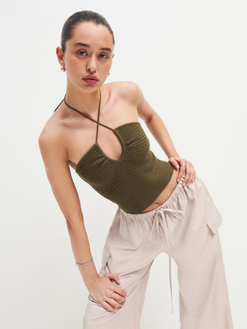 Suzanne Cotton Sweater Tank