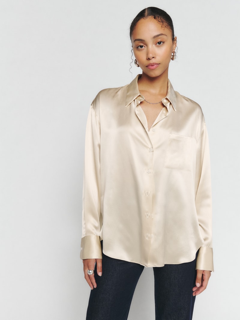 Will Oversized Silk Shirt