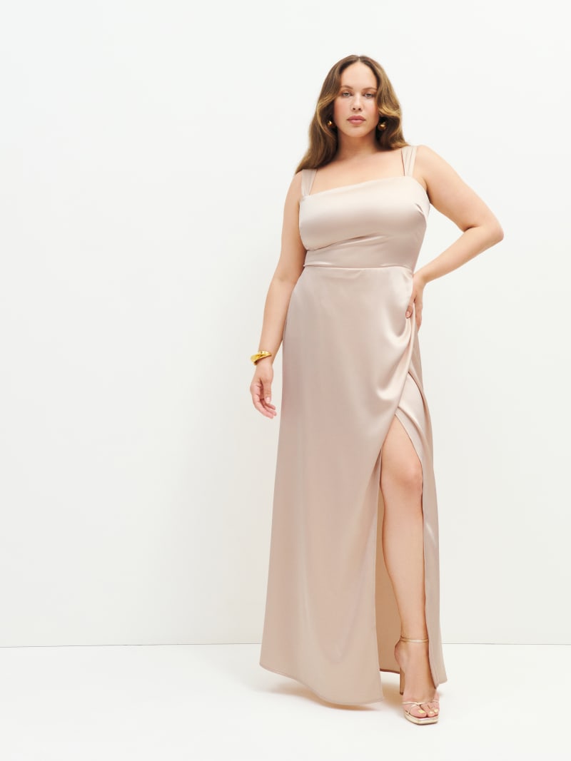 Isolene Satin Dress Es