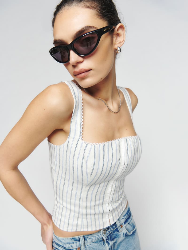 Tagliatelle Linen Top