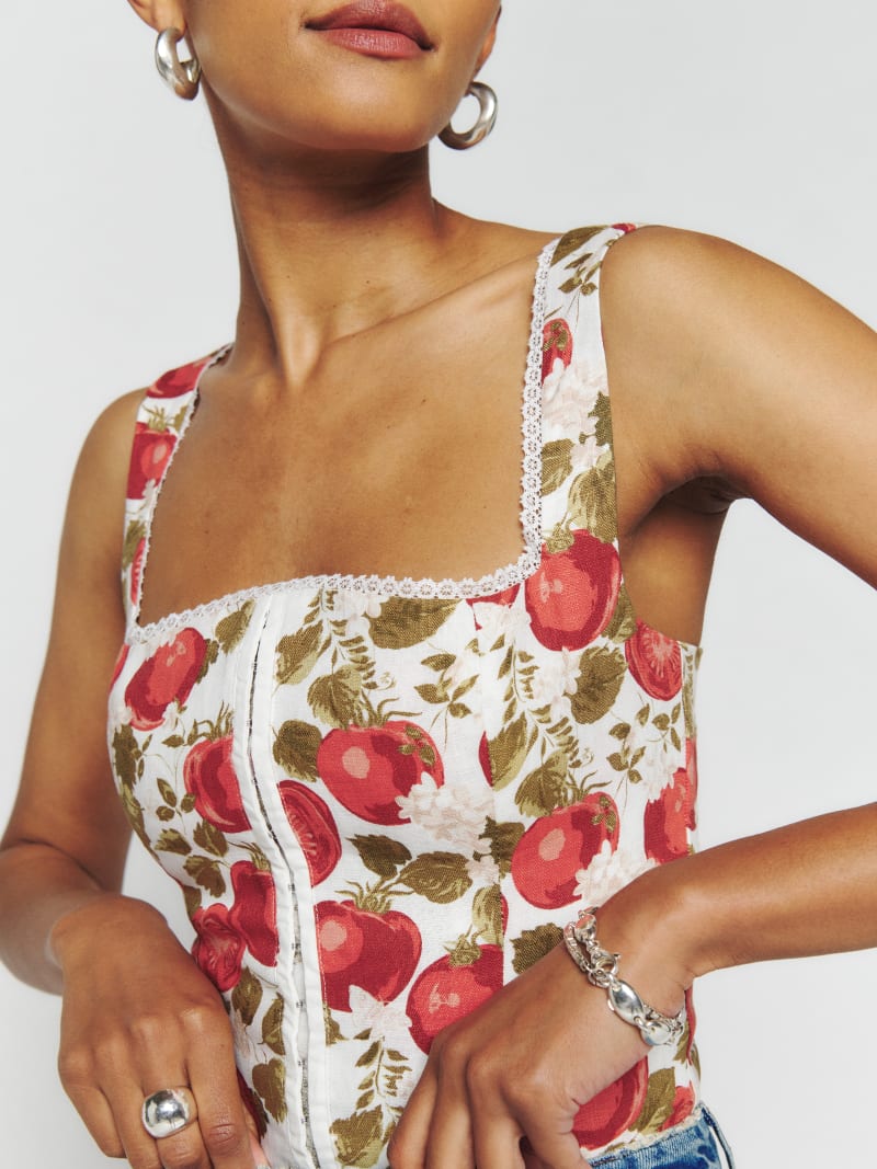 Tagliatelle Linen Top