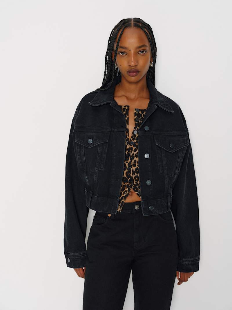 Jori Cropped Denim Jacket from Reformation - $198