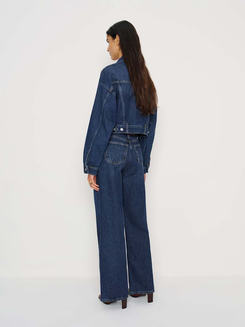 Jori Cropped Denim Jacket