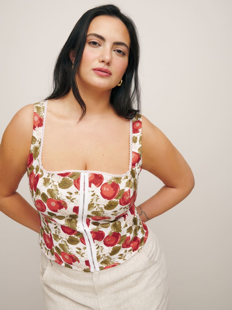 Tagliatelle Linen Top Es