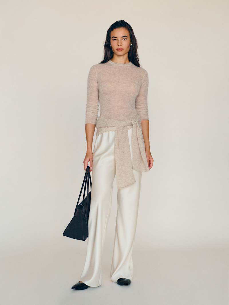 refomed / FRESH MAN SATIN PANTS