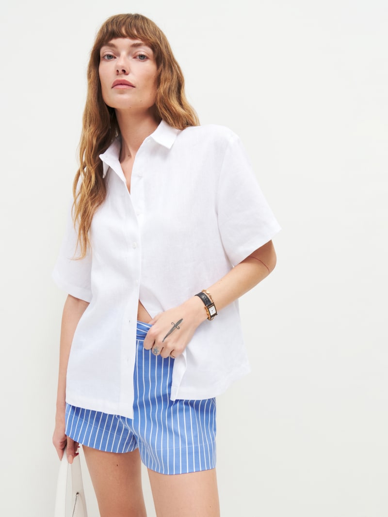 Gio Oversized Linen Shirt
