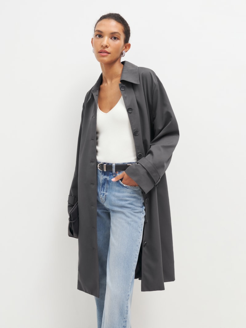 Reformation trench coat online