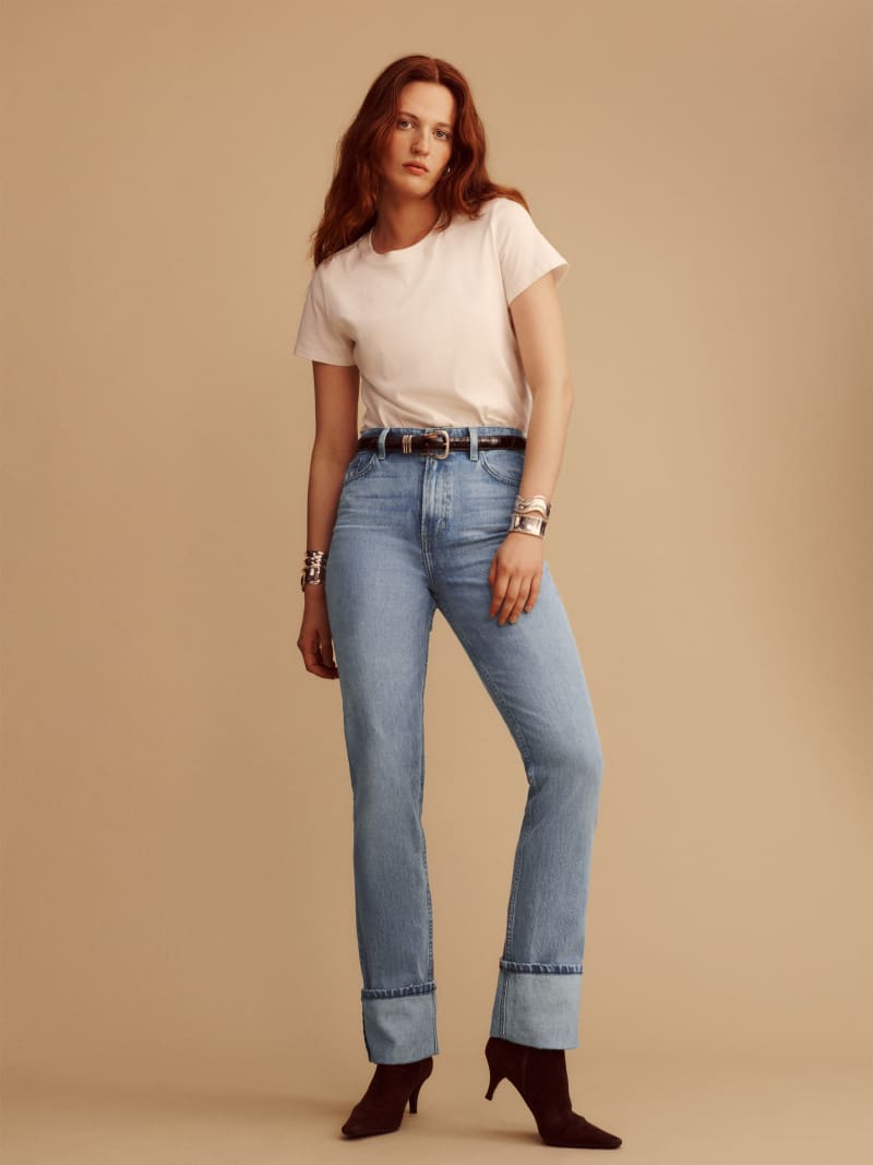 The Banyan High Rise Straight Jeans
