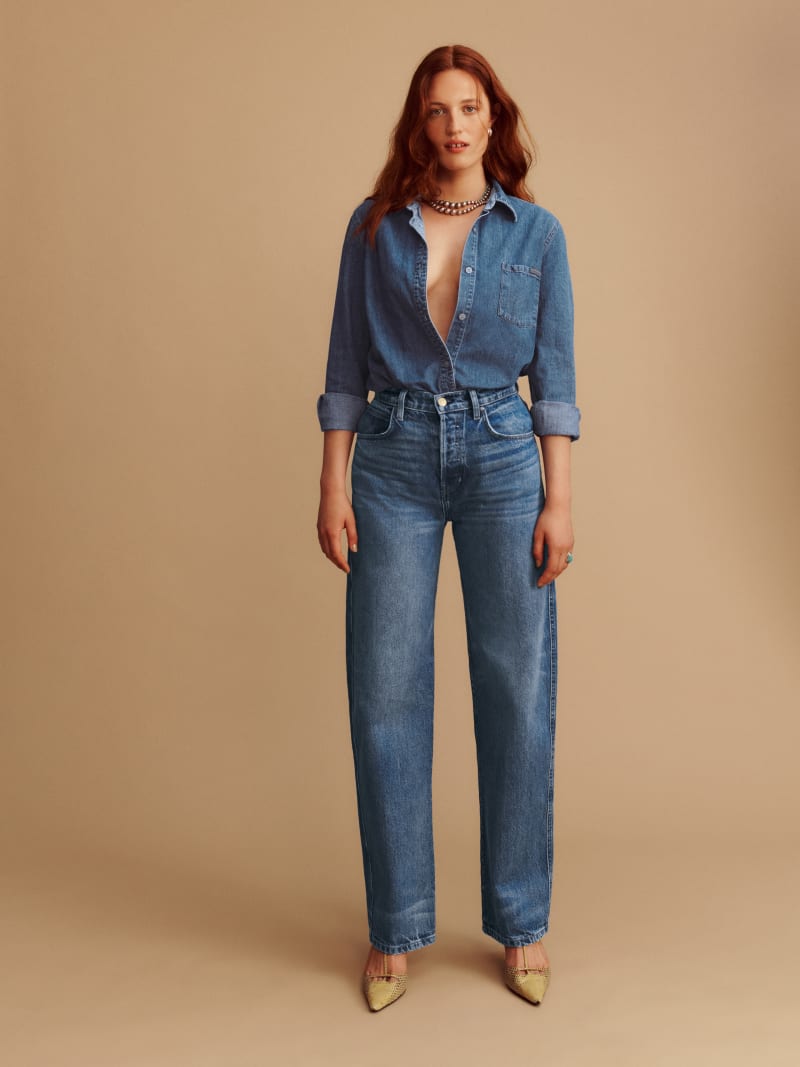 The Magnolia Mid Rise Bow Jeans