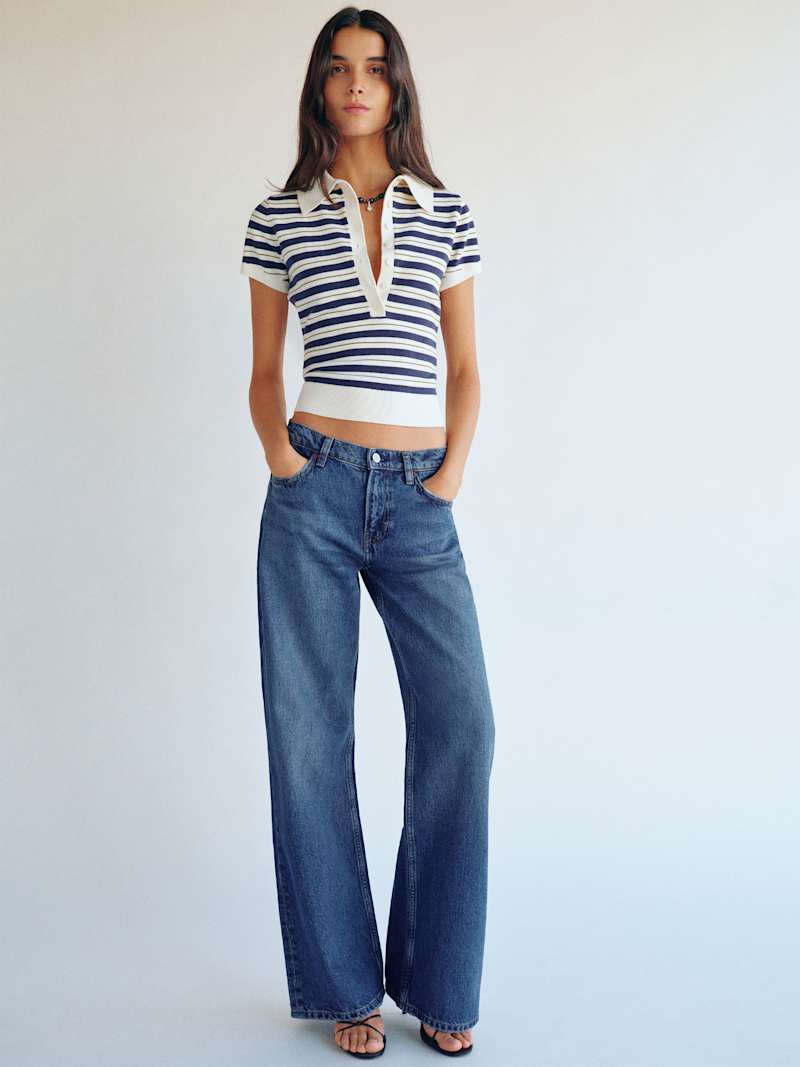Cary Low Rise Slouchy Wide Leg Jeans