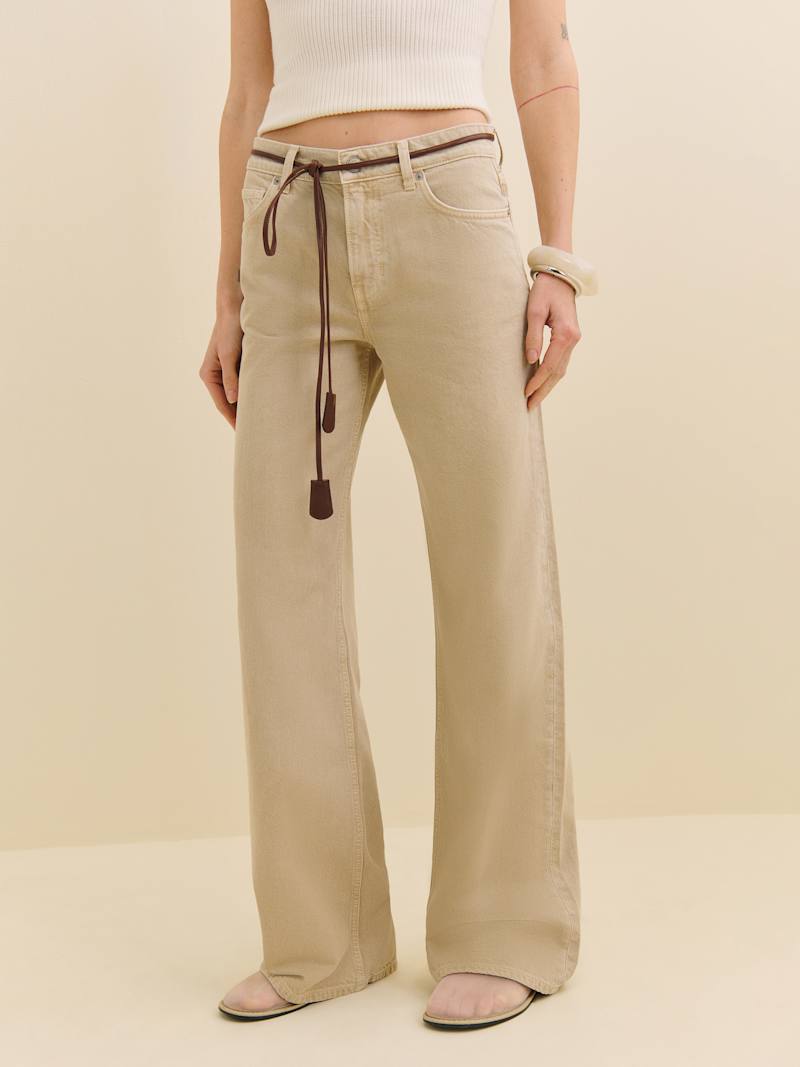Cary Low Rise Slouchy Wide Leg Jeans