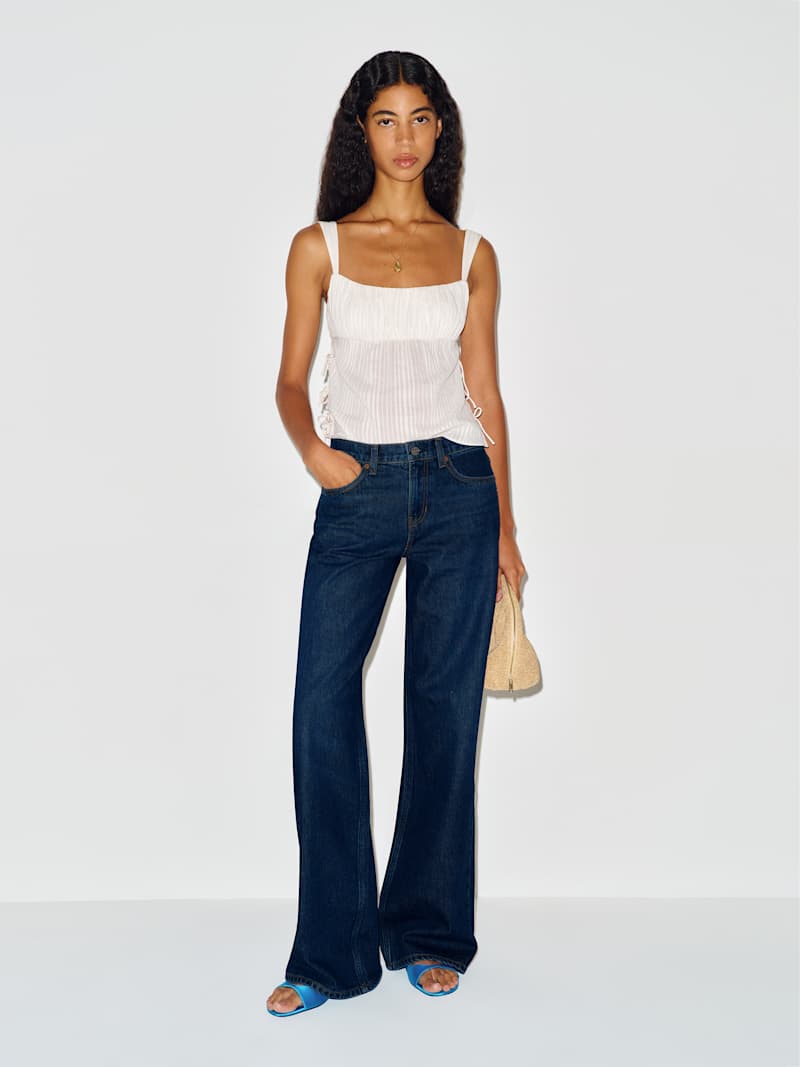 Cary Low Rise Slouchy Wide Leg Jeans