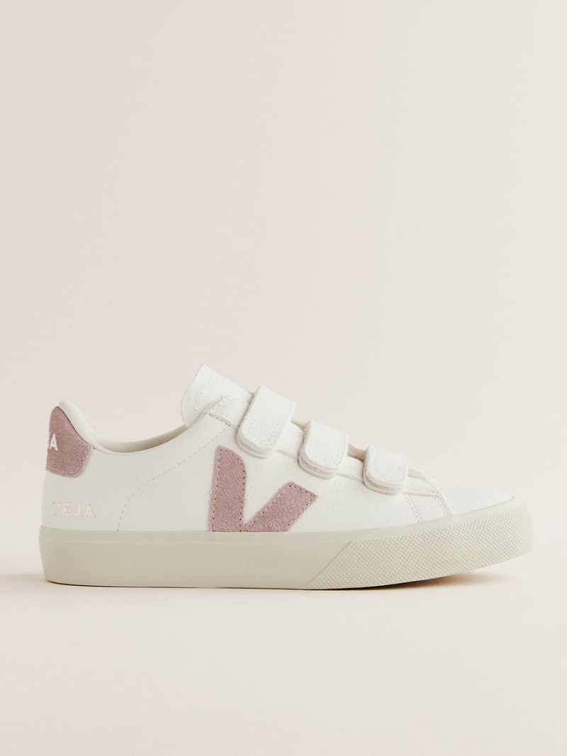 VEJA★RECIFE LOGO★ベルクロ★EXTRA WHITE/MARSALA RECIFE LEATHER WHITE MARSALA | VEJA