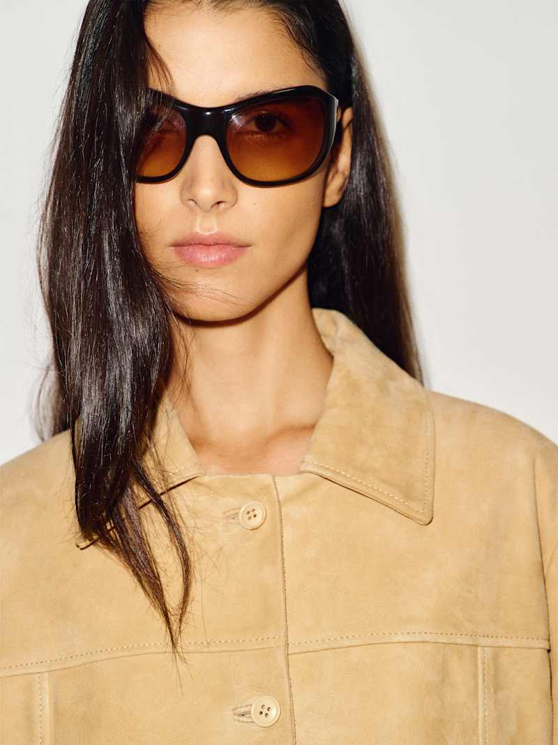 Veda Lincoln Suede Shirt Jacket