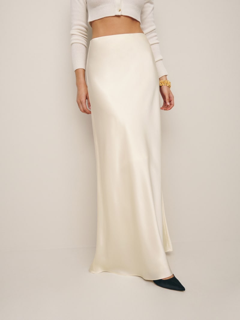 Bella Silk Skirt