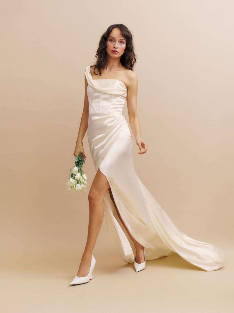 Silk dress reformation discount