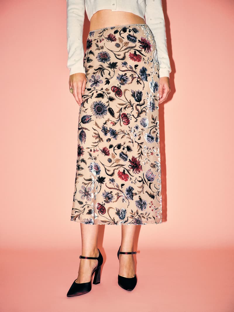 Layla Velvet Skirt