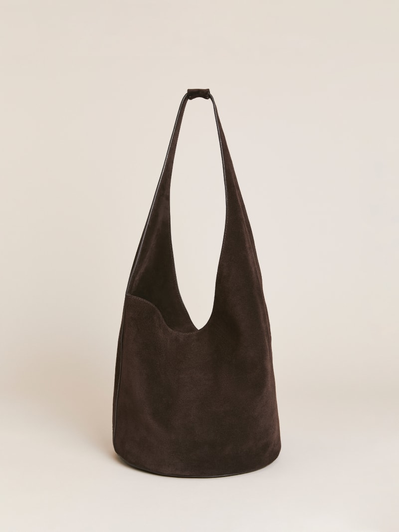 送料無料◆reformation Silvana ミディアムサイズスエードバッグ Medium Silvana Bucket Bag