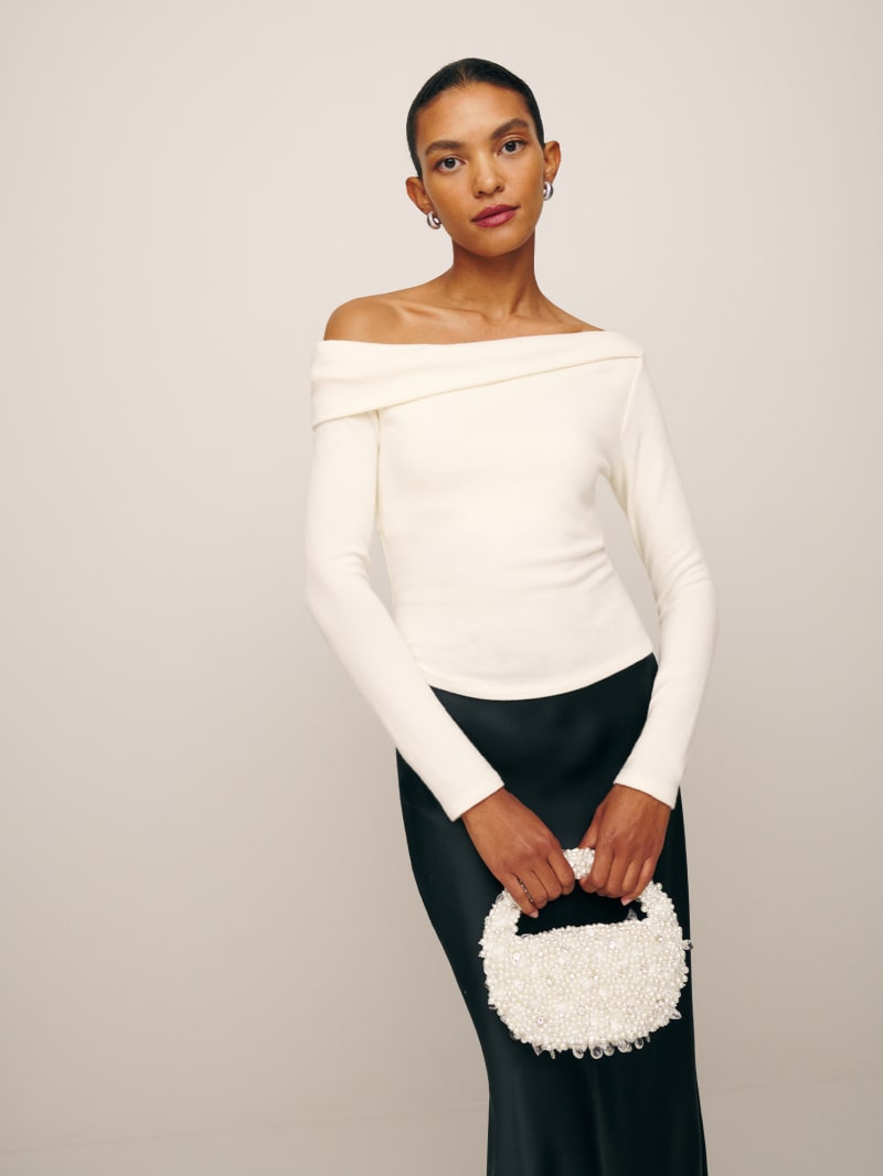 Reformation リフォーメーション エミ ニット ツーピース Elio Knit Top