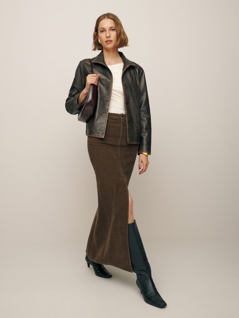 REST&RECREATION ■ CORDUROY MAXI SKIRT Corduroy Maxi Skirt - Etsy