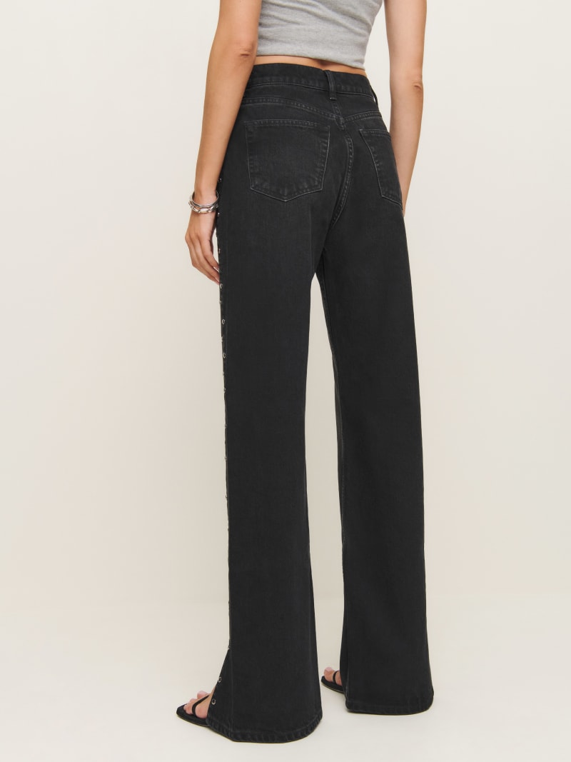 Cary High Rise Slouchy Straight Leg Jeans