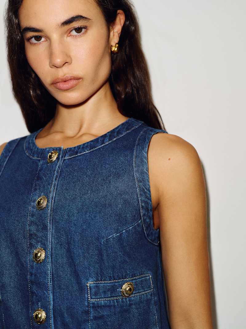Tropez Denim Mini Dress