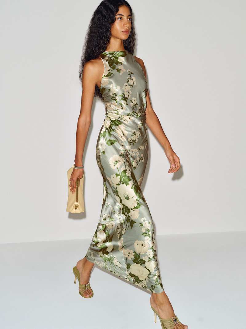 Anaiis Silk Dress