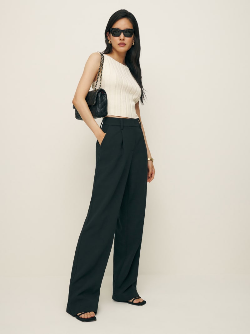 〓REFORMATION〓BLACK FLORAL georgette pant s-l1200.jpg