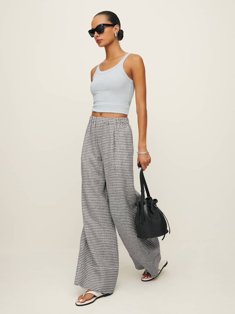 Fernando Linen Wide Leg Pant