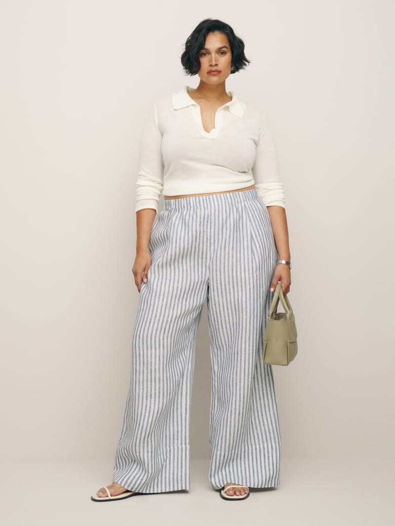 Fernando Linen Wide Leg Pant Es from Reformation - $188