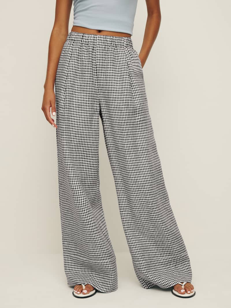 Fernando Linen Wide Leg Short Pant