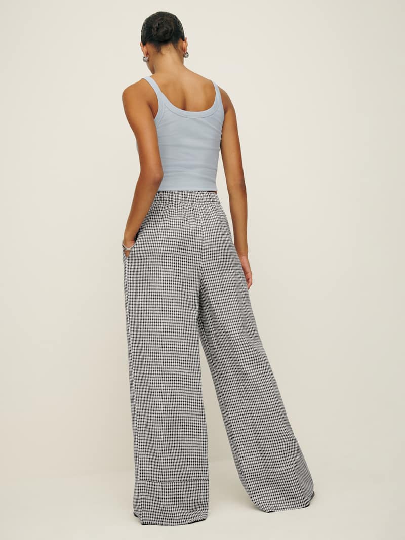 Fernando Linen Wide Leg Short Pant