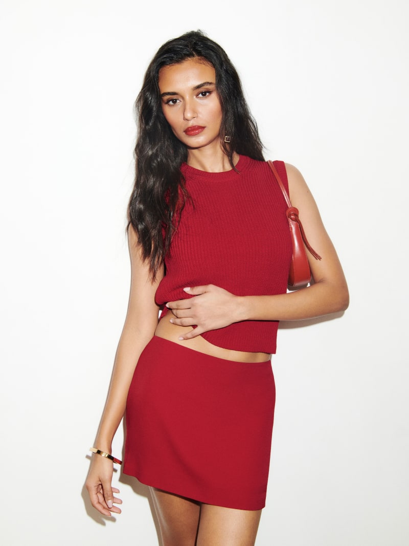 Teagan Cotton Sweater Vest