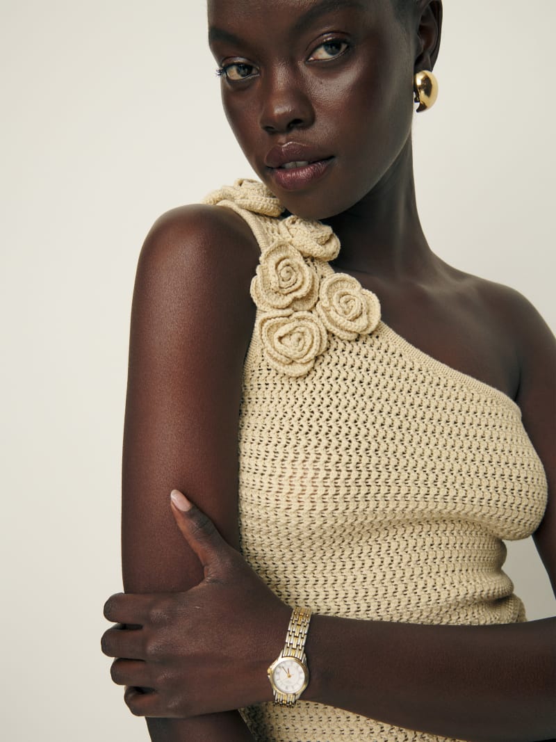 Pippa Rosette Sweater Tank