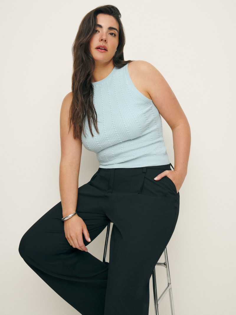 Serena Cable Sweater Tank