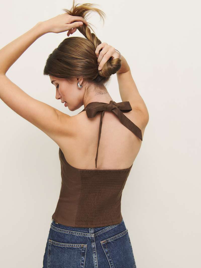 Malika Linen Top