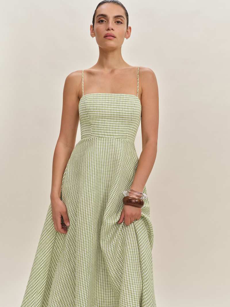 関税なし★REFORMATION★モネリネンドレス Monette Linen Dress