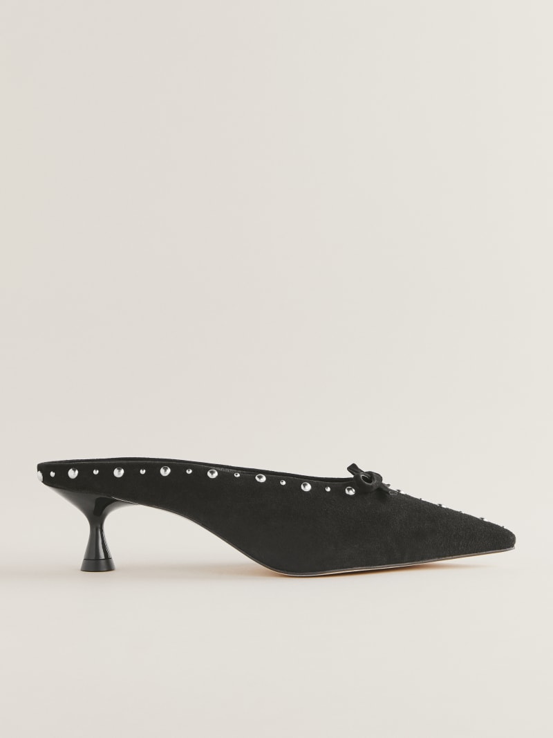 Waldorf Kitten Heeled Mule