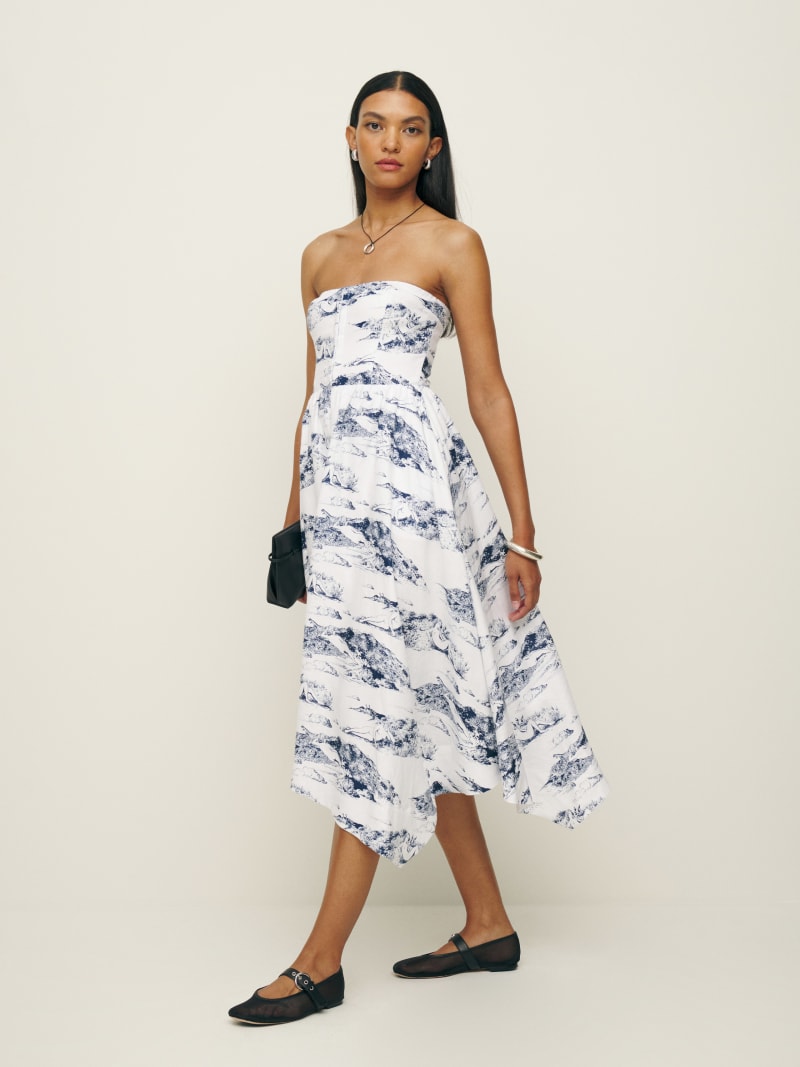 Reformation linen dress 2025