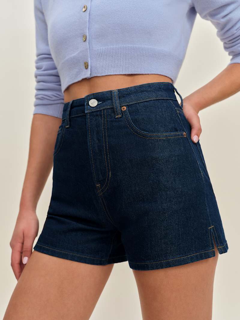 Norah Stretch High Rise 3.5" Jean Shorts