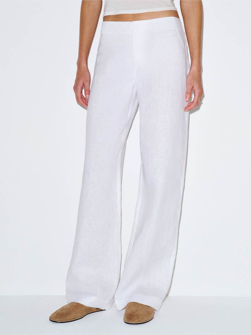 Vida Linen Low Rise Pant