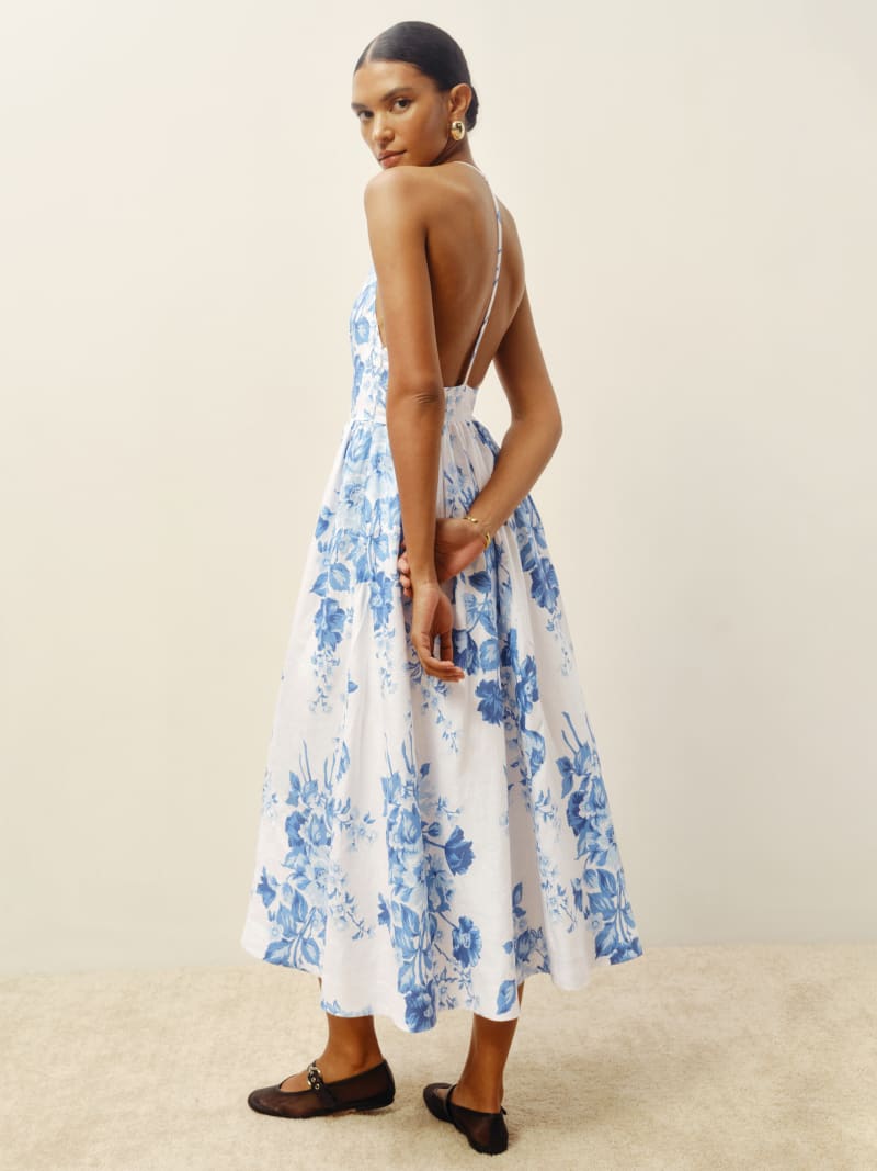 Petites Percy Linen Dress