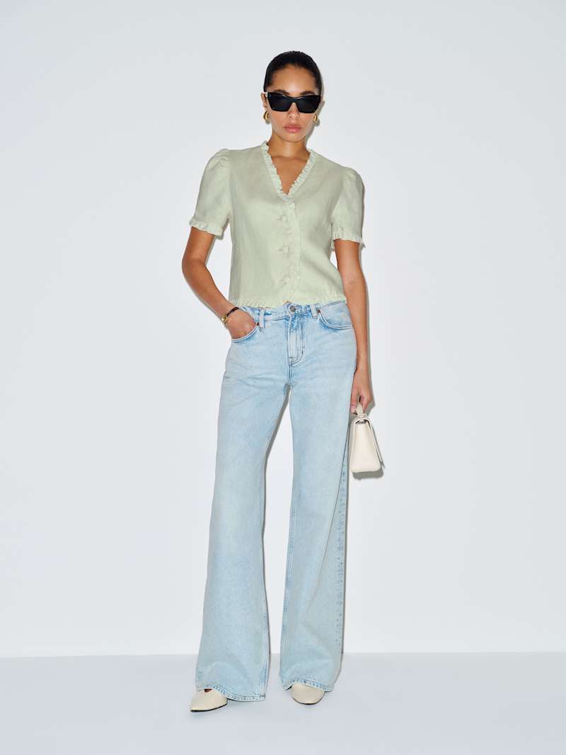 Bess Linen Top