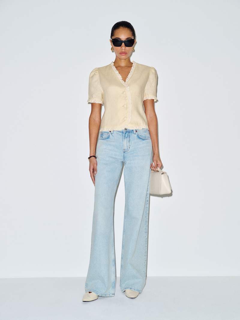 Bess Linen Top