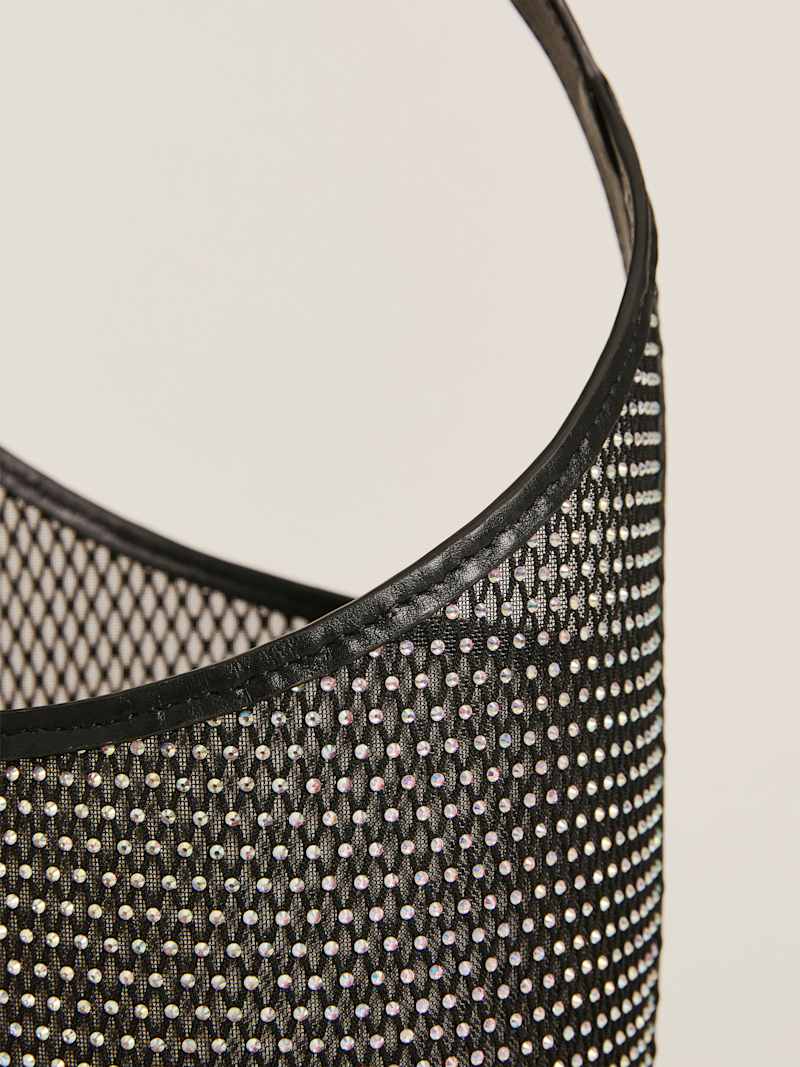 Small Mesh Silvana Bucket Bag