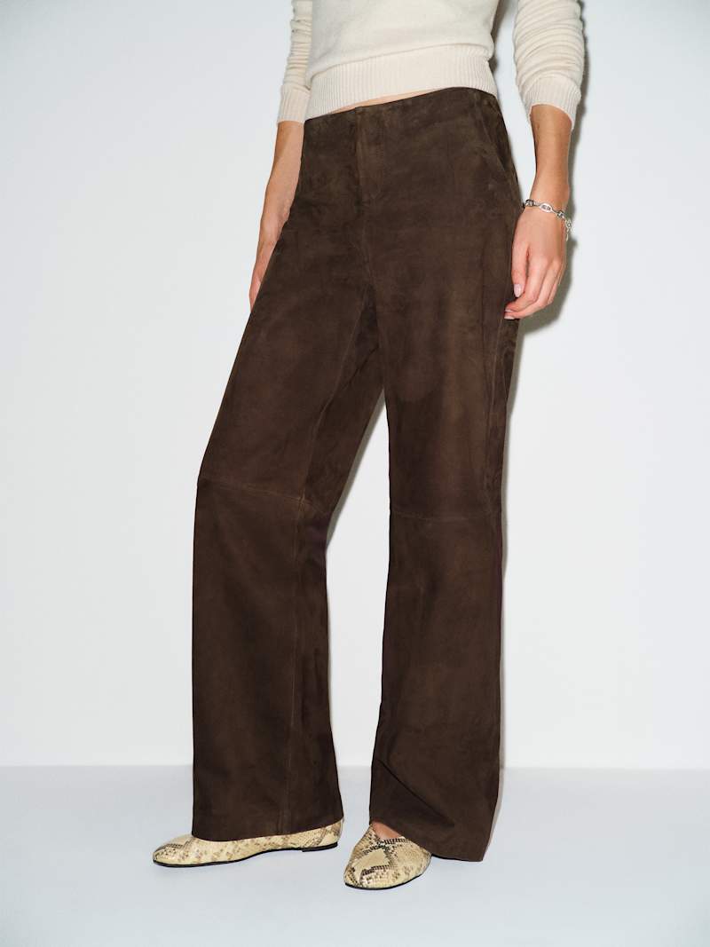 Veda Vida Low Rise Leather Pant