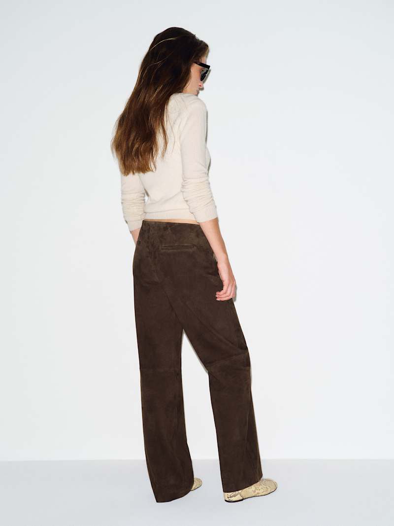 Veda Vida Low Rise Leather Pant
