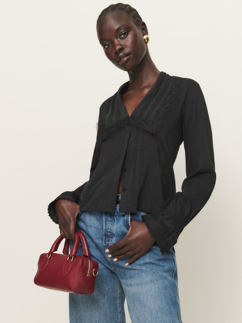 Reformation リフォーメーション ヴィヴィアン ニット トップ Vivienne Knit Top