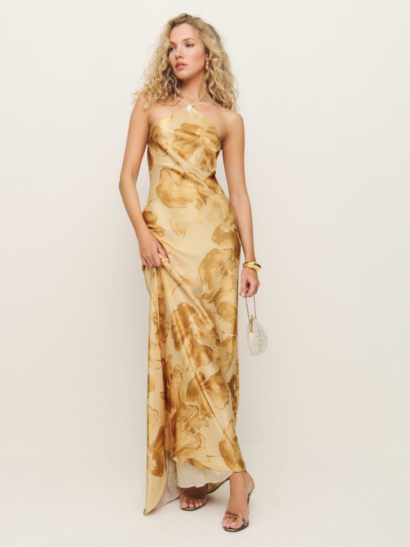zinna satin dress Zinna Dress